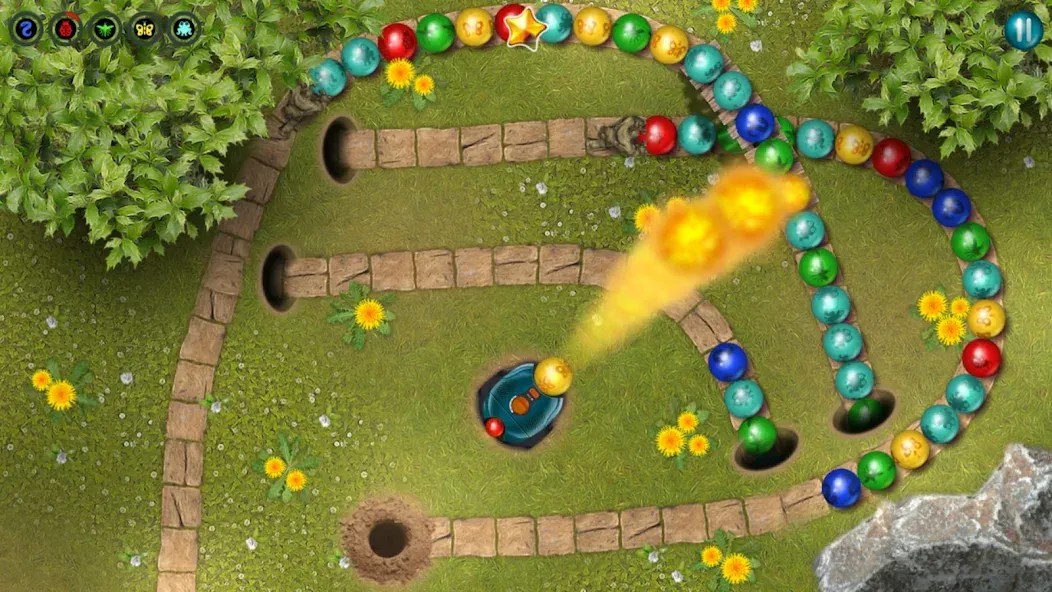 Скачать Marbles Garden (Марблс Гарден) взлом на бесконечные деньги + мод меню screen 2