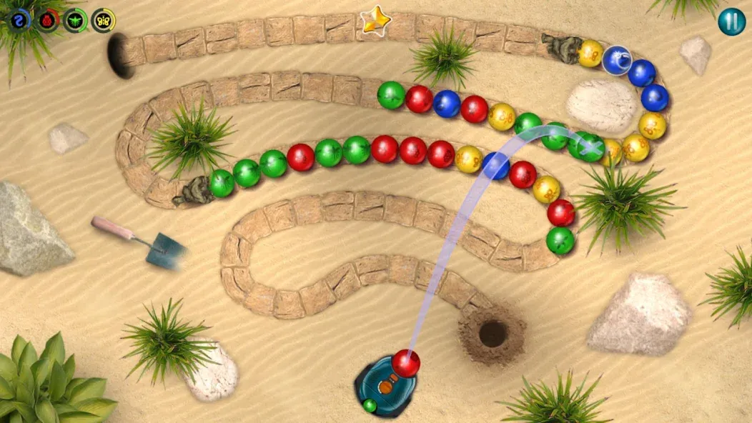 Скачать Marbles Garden (Марблс Гарден) взлом на бесконечные деньги + мод меню screen 3