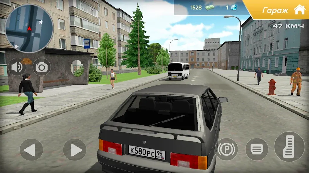 Скачать Lada 2114 Car Simulator взлом на бесконечные деньги + мод меню screen 2