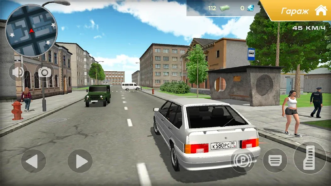 Скачать Lada 2114 Car Simulator взлом на бесконечные деньги + мод меню screen 4