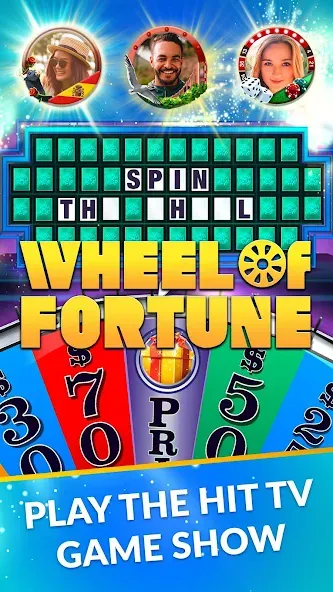 Скачать Wheel of Fortune: TV Game (Вил оф Фортюн) взлом на бесконечные деньги + мод меню screen 1