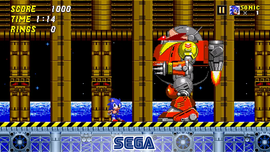 Скачать Sonic The Hedgehog 2 Classic (Соник Зе Хеджхог 2 Классик) взлом на бесконечные деньги + мод меню screen 2