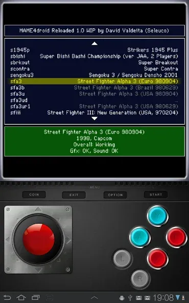 Скачать MAME4droid  (0.139u1) (МАМЕ4дроид) взлом на бесконечные деньги + мод меню screen 3