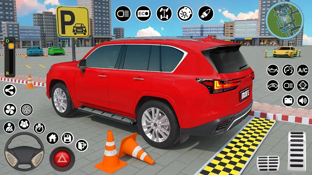 Скачать Real Car Parking : Prado Games взлом на бесконечные деньги + мод меню screen 1