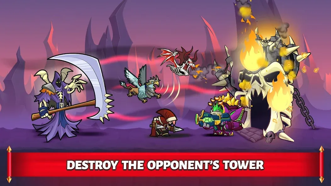 Скачать Tower Conquest: Tower Defense взлом на бесконечные деньги + мод меню screen 2