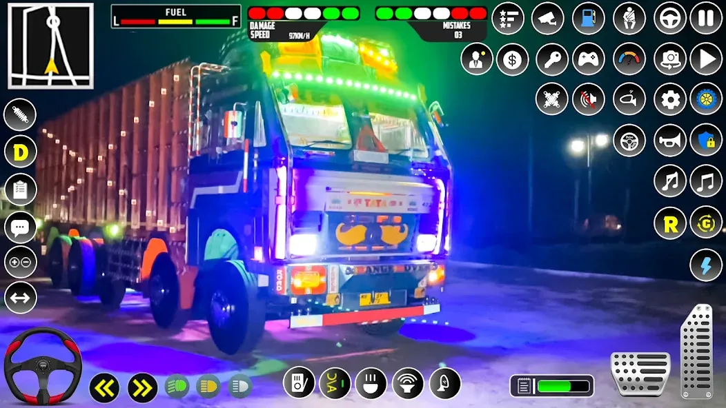 Скачать Indian Truck Driver Simulator взлом на бесконечные деньги + мод меню screen 1