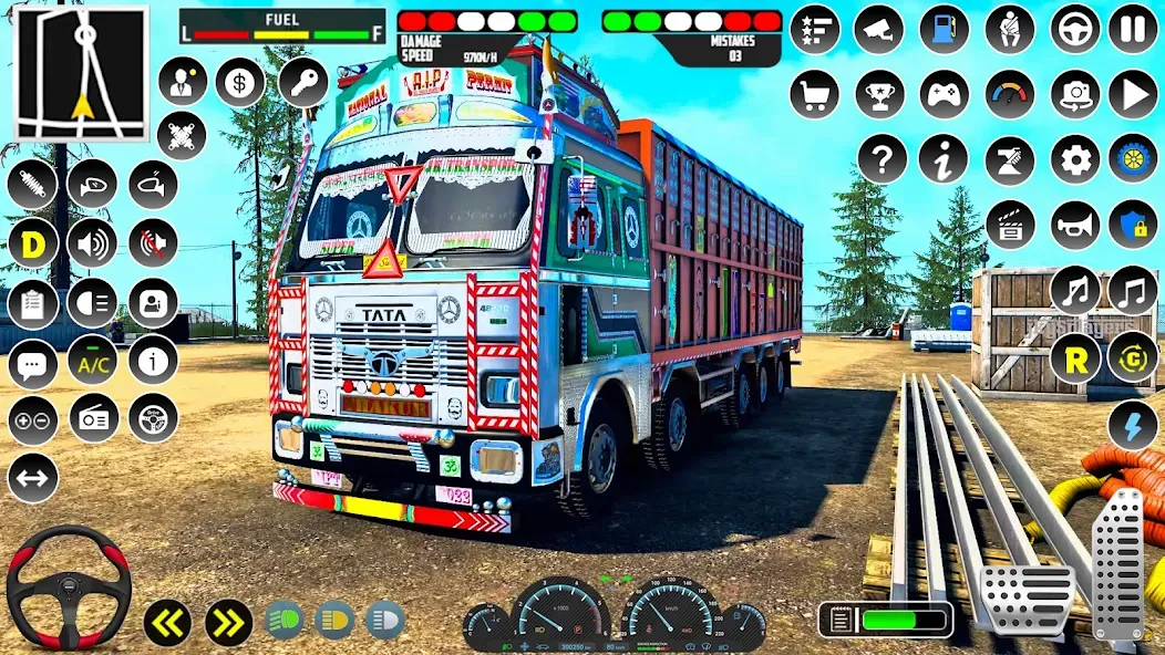 Скачать Indian Truck Driver Simulator взлом на бесконечные деньги + мод меню screen 4