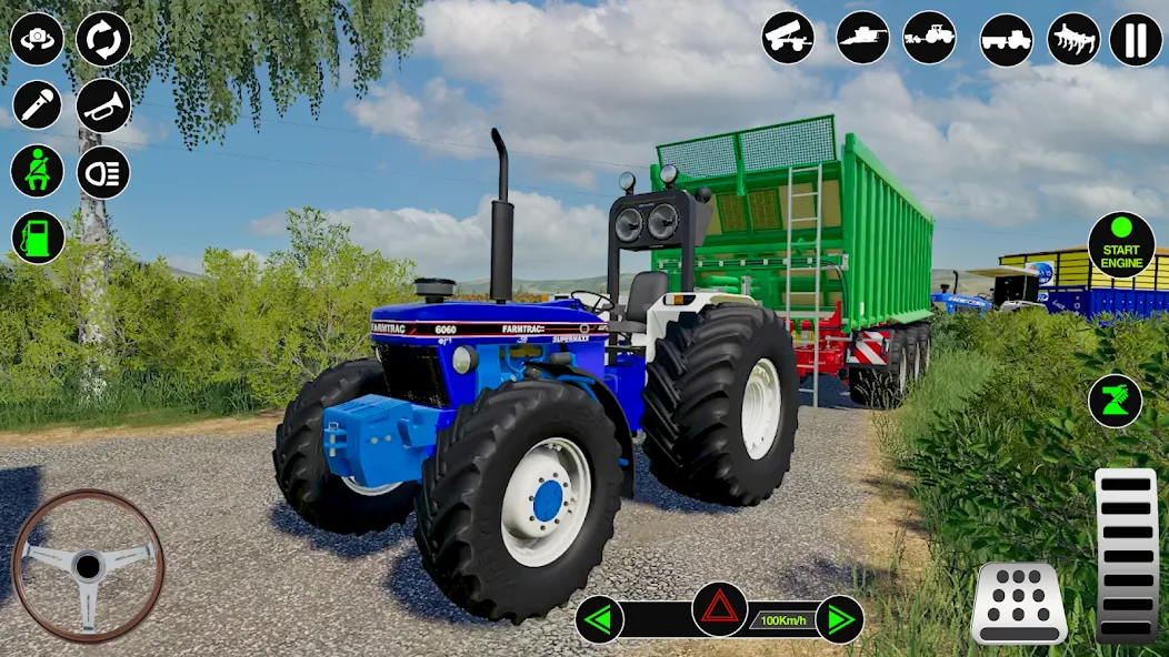 Скачать Farming Tractor Simulator Game взлом на бесконечные деньги + мод меню screen 3