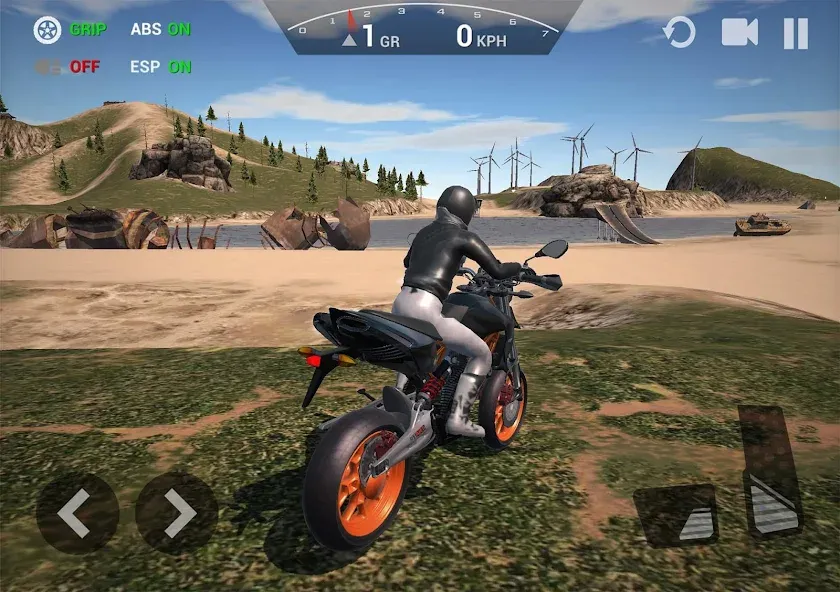 Скачать Ultimate Motorcycle Simulator (Ультимативный Мотоциклетный Симулятор) взлом на бесконечные деньги + мод меню screen 4