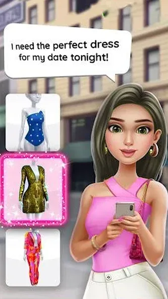 Скачать Fashion Makeover Stylist Game взлом на бесконечные деньги + мод меню screen 3