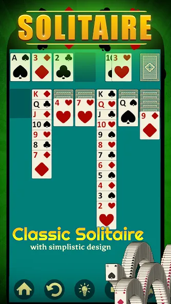 Скачать Solitaire — Offline Card Games взлом на бесконечные деньги + мод меню screen 2