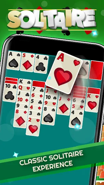 Скачать Solitaire — Offline Card Games взлом на бесконечные деньги + мод меню screen 4