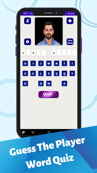 Скачать Cricket Quiz Game (Крикет Викторина Т20) взлом на бесконечные деньги + мод меню screen 2