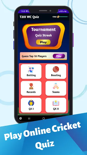 Скачать Cricket Quiz Game (Крикет Викторина Т20) взлом на бесконечные деньги + мод меню screen 3