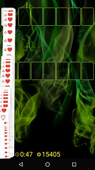 Скачать All In a Row Solitaire (Ол ин э Роу Солитер) взлом на бесконечные деньги + мод меню screen 2