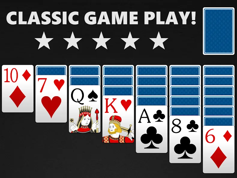 Скачать Solitaire — Classic Card Games (Солитер) взлом на бесконечные деньги + мод меню screen 1