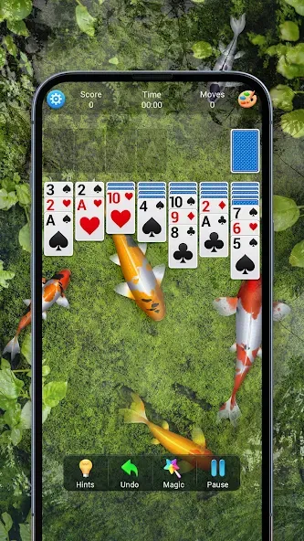 Скачать Solitaire, Klondike Card Games взлом на бесконечные деньги + мод меню screen 5