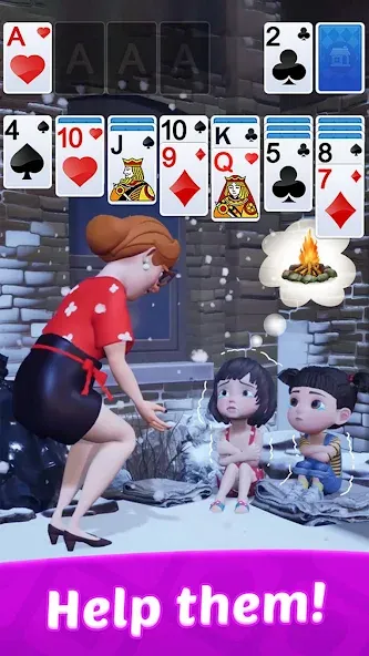 Скачать Solitaire: Card Games взлом на бесконечные деньги + мод меню screen 4