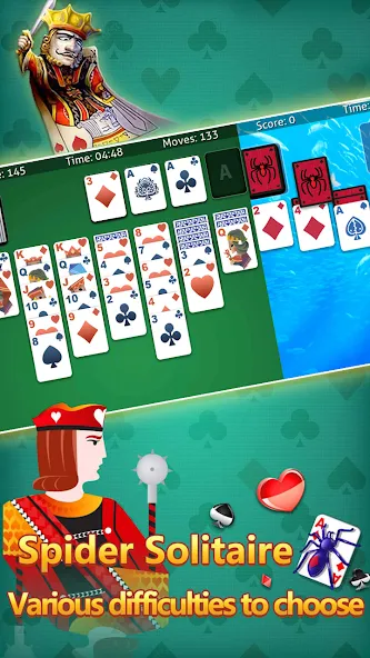 Скачать klondike solitaire :card shark взлом на бесконечные деньги + мод меню screen 1