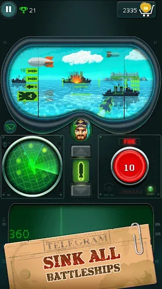 Скачать You Sunk — Submarine Attack взлом на бесконечные деньги + мод меню screen 1