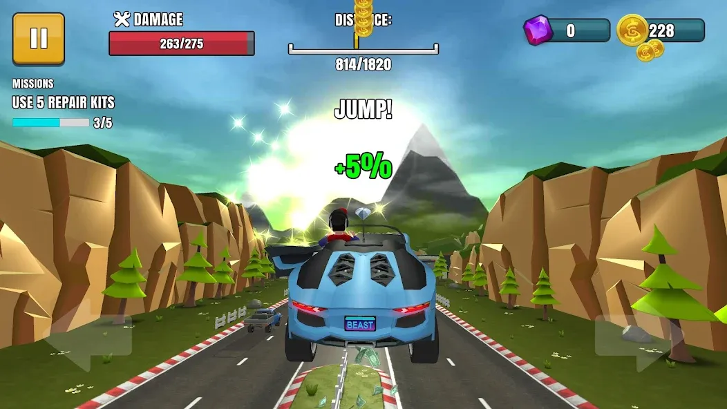 Скачать Faily Brakes 2: Car Crash Game (Фэйли Брейкс 2) взлом на бесконечные деньги + мод меню screen 4