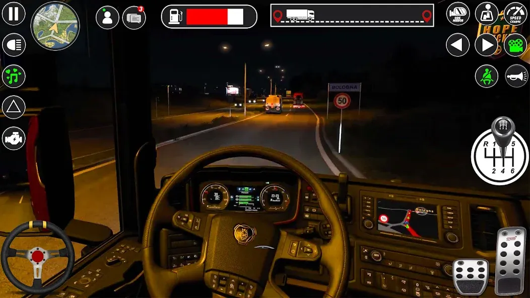 Скачать Euro Cargo Truck Simulator 3D взлом на бесконечные деньги + мод меню screen 2