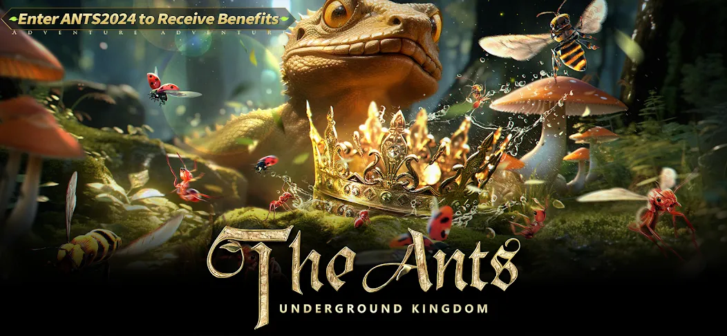 Скачать The Ants: Underground Kingdom (Зе Энтс) взлом на бесконечные деньги + мод меню screen 1