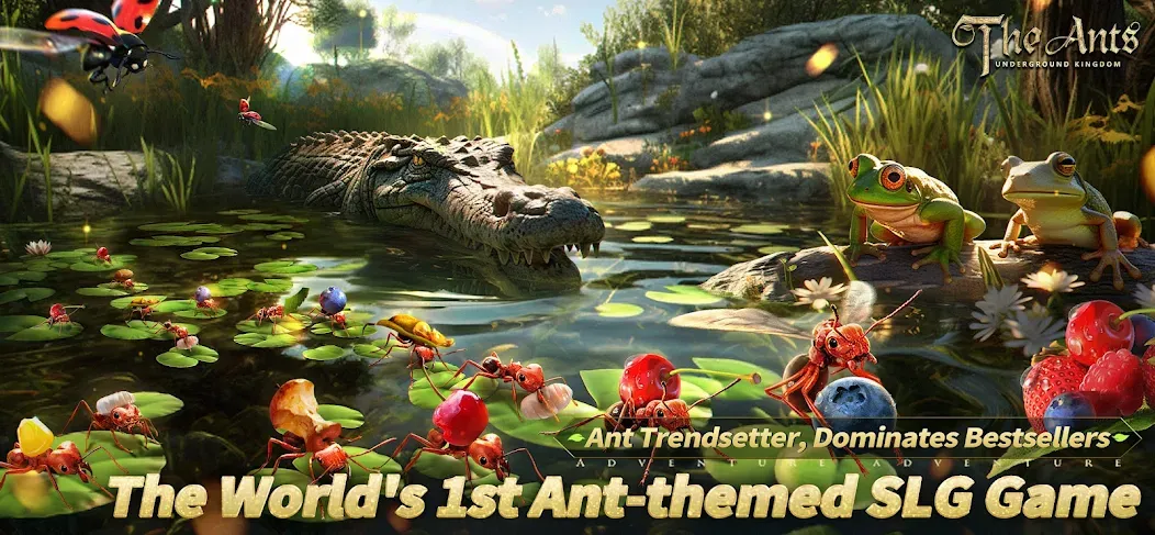 Скачать The Ants: Underground Kingdom (Зе Энтс) взлом на бесконечные деньги + мод меню screen 3