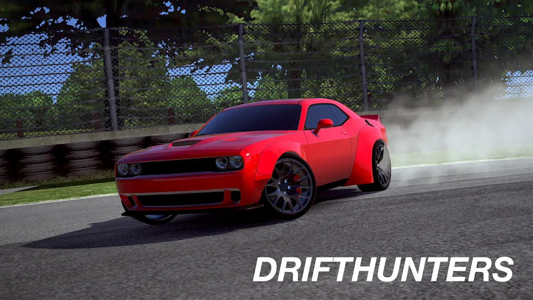 Скачать Drift Hunters (Дрифт Хантерс) взлом на бесконечные деньги + мод меню screen 1