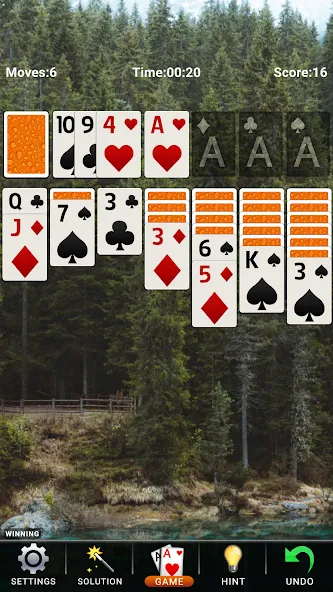 Скачать Solitaire: Classic Card Game взлом на бесконечные деньги + мод меню screen 4