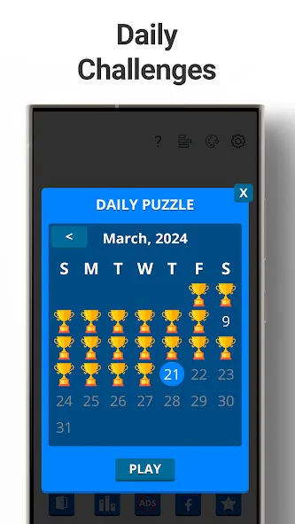 Скачать Sudoku Levels: Daily Puzzles взлом на бесконечные деньги + мод меню screen 2