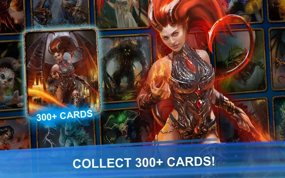 Скачать Blood of Titans: Card Battle взлом на бесконечные деньги + мод меню screen 2