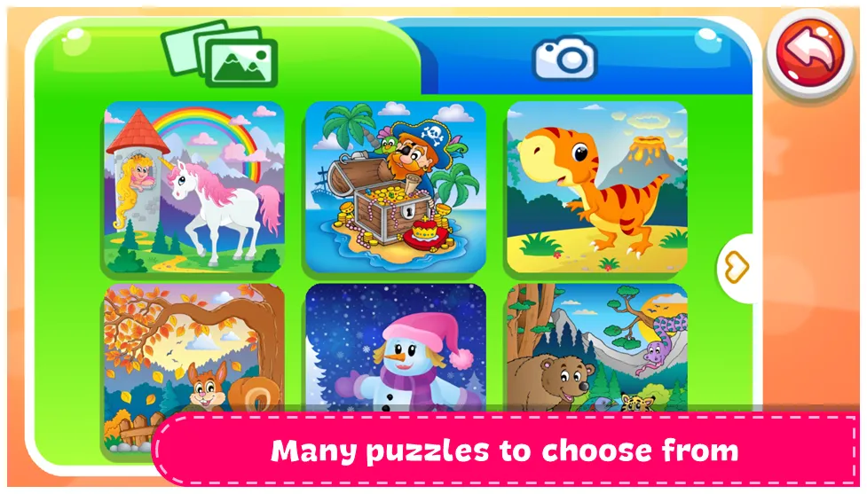 Скачать Kids Games — Puzzle World взлом на бесконечные деньги + мод меню screen 3