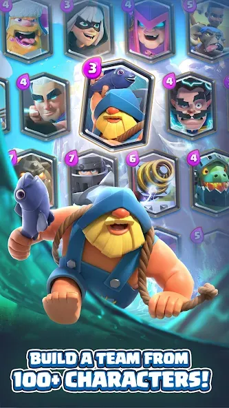 Скачать Clash Royale (Клаш Рояль) взлом на бесконечные деньги + мод меню screen 2