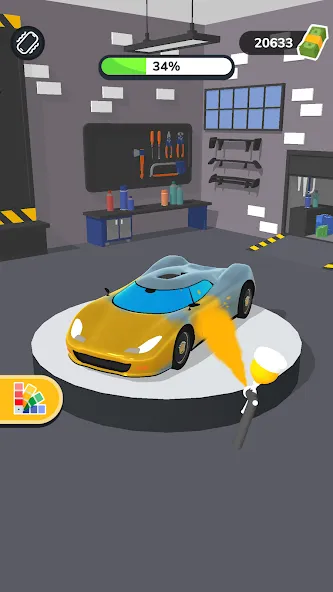 Скачать Car Master 3D (Кар Мастер 3D) взлом на бесконечные деньги + мод меню screen 3