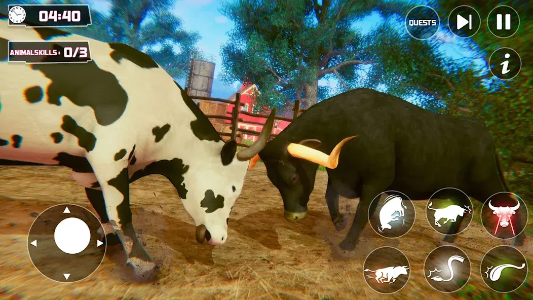 Скачать Scary Cow Simulator Rampage (Скари) взлом на бесконечные деньги + мод меню screen 4