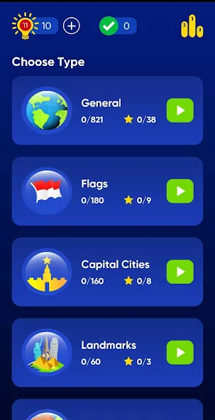 Скачать Geo Quiz: World Geo Trivia (Джио Квиз) взлом на бесконечные деньги + мод меню screen 2