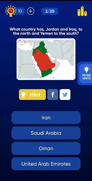 Скачать Geo Quiz: World Geo Trivia (Джио Квиз) взлом на бесконечные деньги + мод меню screen 4