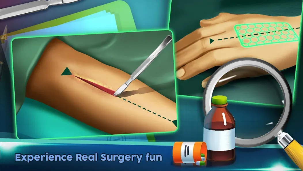 Скачать Surgery Doctor Simulator Games взлом на бесконечные деньги + мод меню screen 3