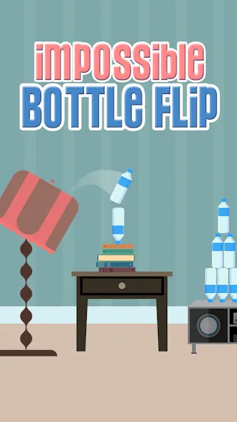 Скачать Impossible Bottle Flip (Импоссибл Ботл Флип) взлом на бесконечные деньги + мод меню screen 1