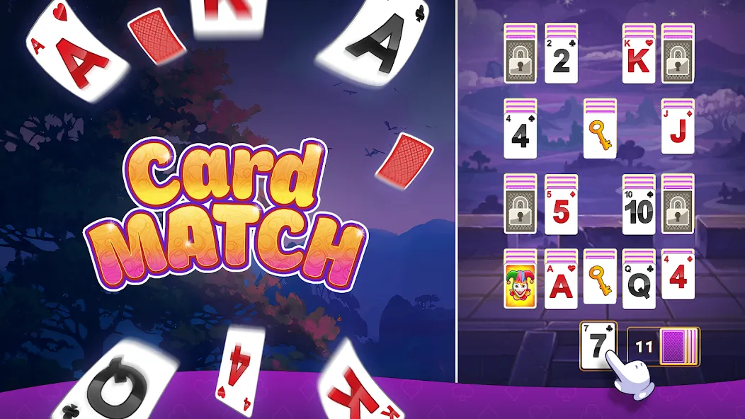 Скачать Card Match (Кард Матч) взлом на бесконечные деньги + мод меню screen 5