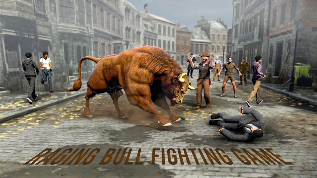 Скачать Bull Fighting Game: Bull Games взлом на бесконечные деньги + мод меню screen 1