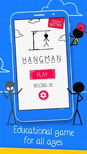 Скачать Hangman взлом на бесконечные деньги + мод меню screen 4