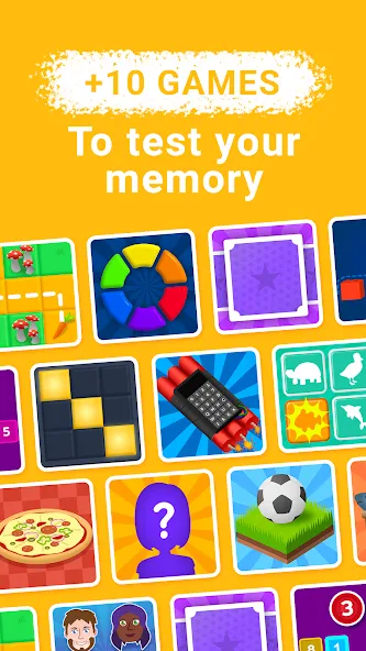 Скачать Train your Brain. Memory Games взлом на бесконечные деньги + мод меню screen 2