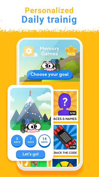 Скачать Train your Brain. Memory Games взлом на бесконечные деньги + мод меню screen 3