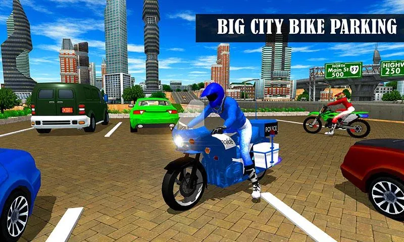 Скачать Bike Parking Moto Driving Game (Ларонг Парадахан нг Бисиклета) взлом на бесконечные деньги + мод меню screen 3