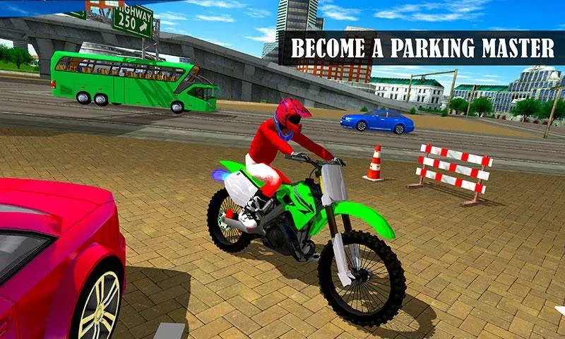 Скачать Bike Parking Moto Driving Game (Ларонг Парадахан нг Бисиклета) взлом на бесконечные деньги + мод меню screen 4