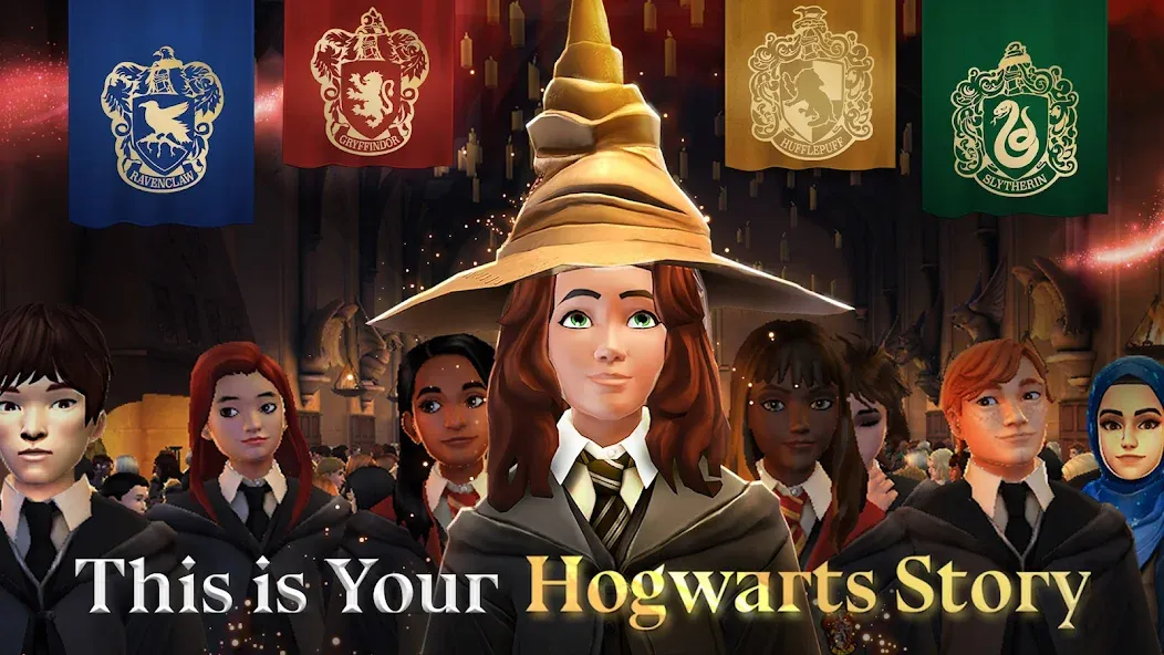 Скачать Harry Potter: Hogwarts Mystery (Гарри Поттер) взлом на бесконечные деньги + мод меню screen 1