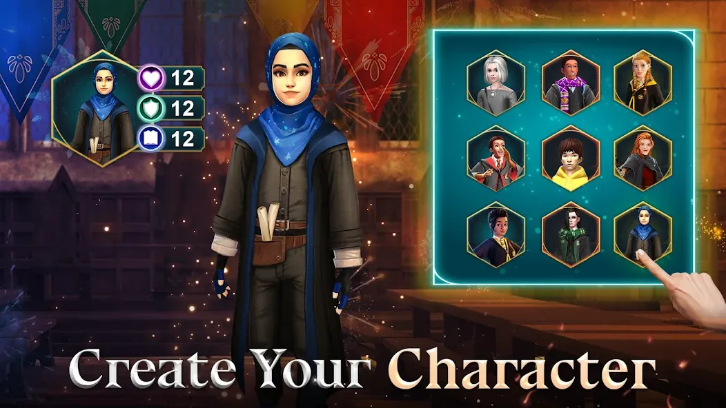 Скачать Harry Potter: Hogwarts Mystery (Гарри Поттер) взлом на бесконечные деньги + мод меню screen 2