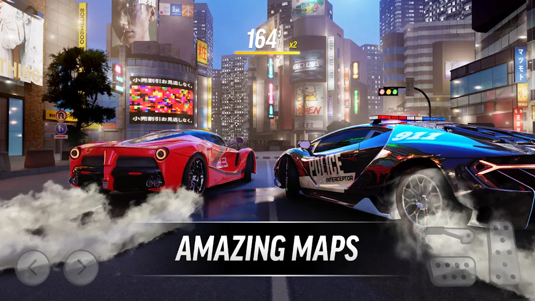 Скачать Drift Max Pro Car Racing Game (Дрифт Макс Про) взлом на бесконечные деньги + мод меню screen 5